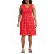 Women's Plus Size Women's Fit and Flare Dress, Front