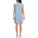 Women's Cotton Slub Above Knee Dress, Back