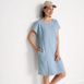 Women's Cotton Slub Above Knee Dress, alternative image