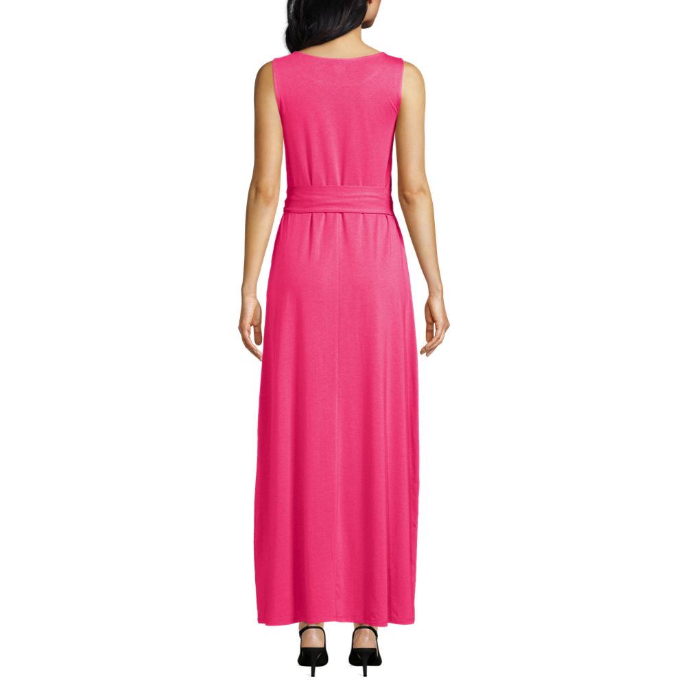 Women's Cap Sleeve Tie Waist Dress