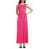 Women's Petite Sleeveless Tie Waist Maxi Dress, Front
