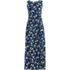 Women's Sleeveless Tie Waist Maxi Dress, Front