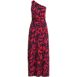 Women's One Shoulder Fit and Flatter Maxi Dress, Front