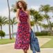 Women's One Shoulder Fit and Flatter Maxi Dress, alternative image