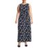 Women's Plus Size Women's Sleeveless Tie Waist Maxi Dress, Front