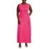Women's Plus Size Women's Sleeveless Tie Waist Maxi Dress, Back