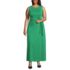 Women's Plus Size Women's Sleeveless Tie Waist Maxi Dress, Front