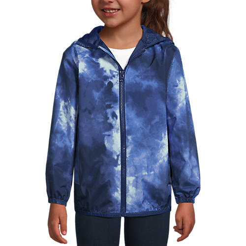 Kids Waterproof Hooded Packable Rain Jacket - Secondary