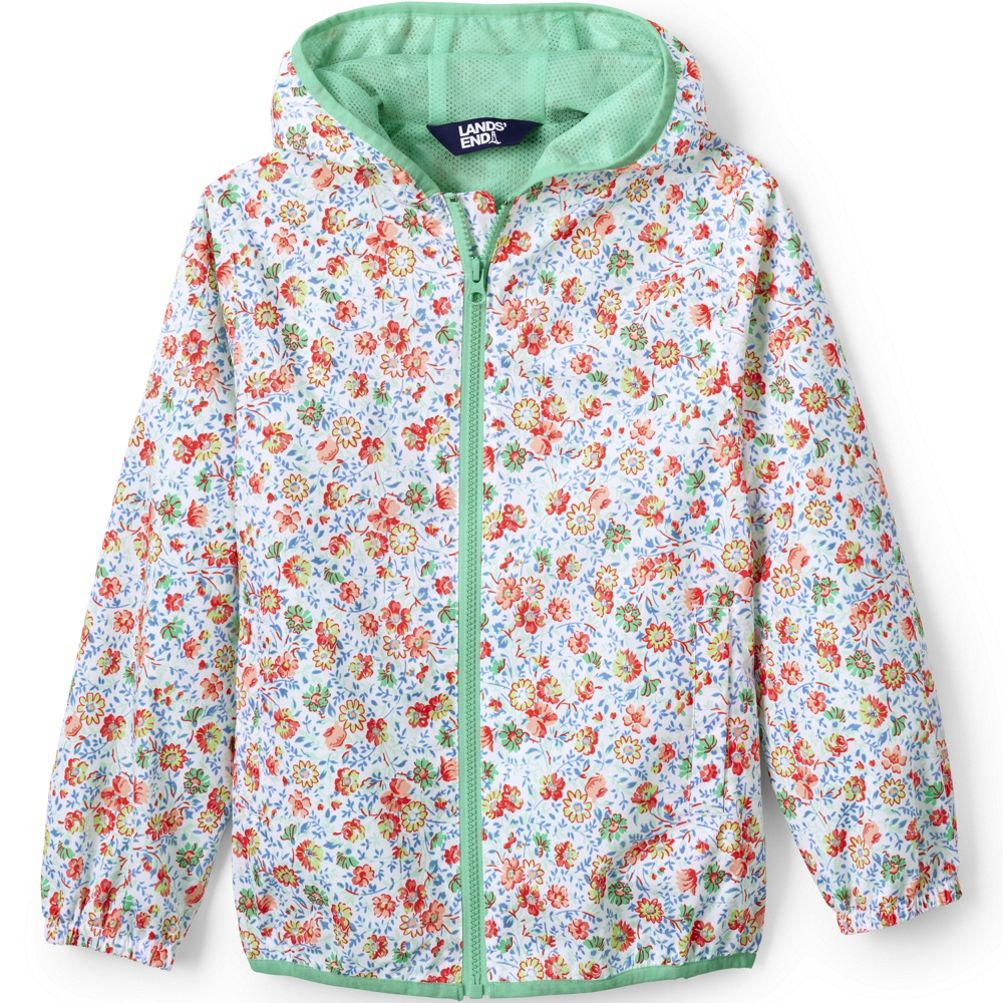 Lands end rain jacket clearance kids