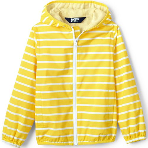  LANSHULAN Women Yellow Raincoat Jacket,Unisex Kids