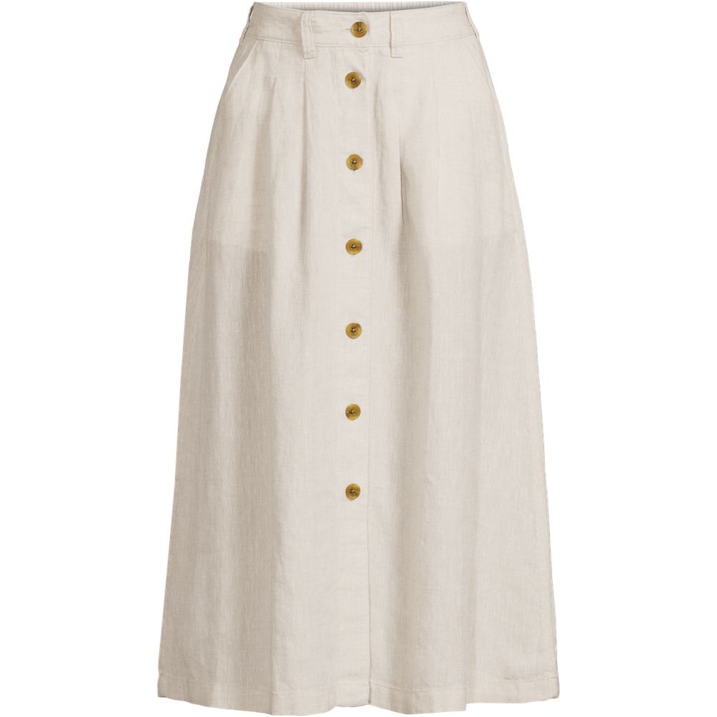 No.1 Button Front Line Skirt | White I Black | Line Collection | Tight Fitting Skirt | Long Skirt Women's | Coral White Front Line popular Skirt