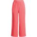 Women's High Rise Gauze Crop Pants, Front