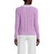 Women's Drifter Cable V-Neck Sweater, Back