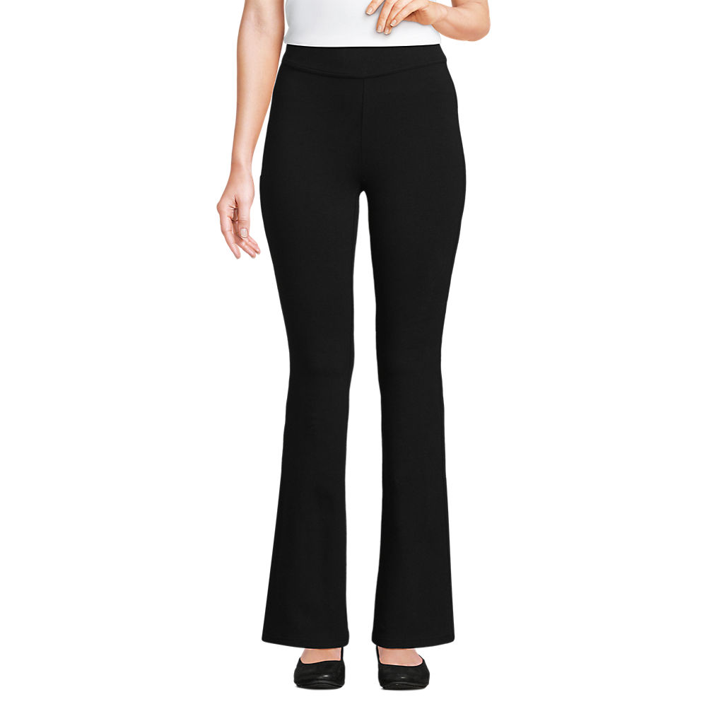 Women's Starfish High Rise Flare Pants | Lands' End Women's Starfish High Rise Flare Pants | Lands' End