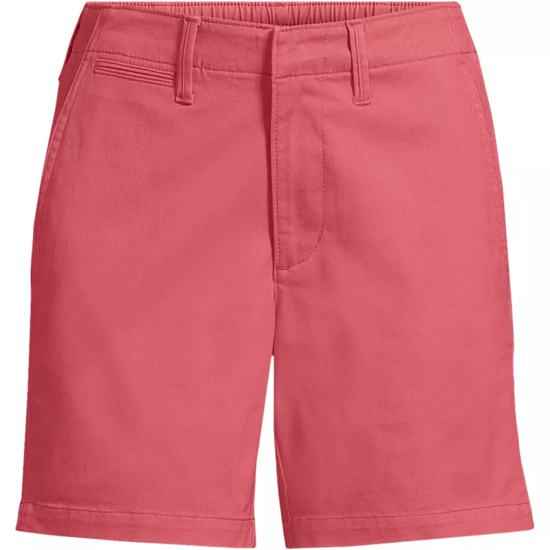 Women's Plus Size Classic 7" Chino Shorts, Front