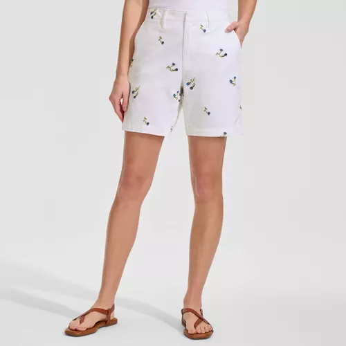 Women's Classic 7" Chino Shorts, Front