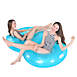 Pool Central Blue Mosaic Inflatable Duo Water Lounger Pool Float, alternative image
