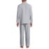 Men's Long Sleeve Essential Pajama Set, Back