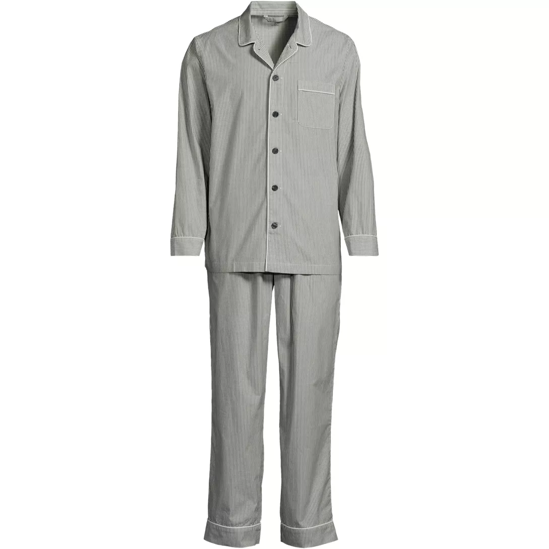 Men's Long Sleeve Essential Pajama Set