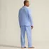 Men's Long Sleeve Essential Pajama Set, Back
