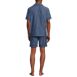 Men's Short Sleeve Essential Pajama Set, Back