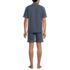 Men's Short Sleeve Essential Pajama Set, Back