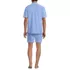 Men's Short Sleeve Essential Pajama Set, Back