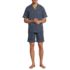 Men's Short Sleeve Essential Pajama Set, Front