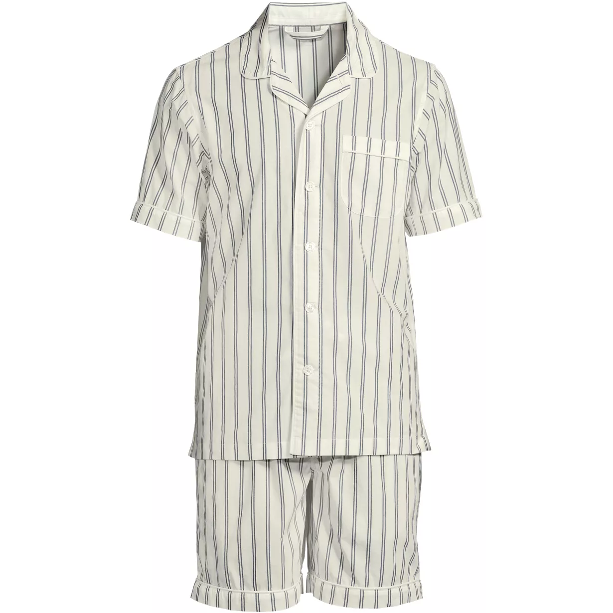 Men's Short Sleeve Essential Pajama Set