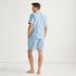 Men's Short Sleeve Essential Pajama Set, Back