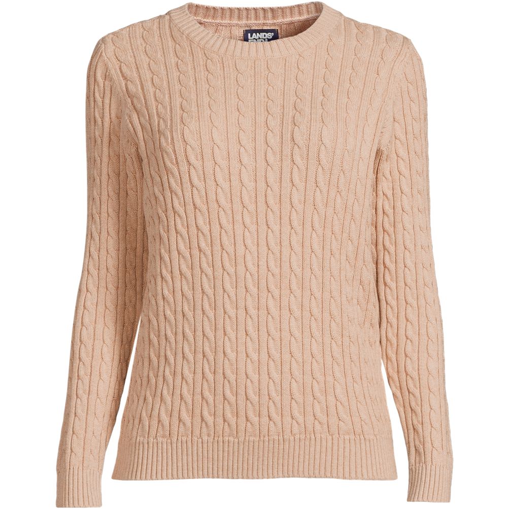 Women's Drifter Cable Crew Neck Sweater