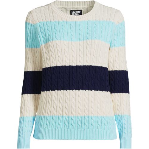 Women's Drifter Cable Crew Neck Sweater - image 2