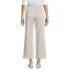 Women's High Rise Patch Pocket Wide Leg Chino Crop Pants, Back