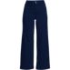 Women's High Rise Patch Pocket Wide Leg Chino Crop Pants, Front