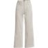 Women's High Rise Patch Pocket Wide Leg Chino Crop Pants, Front