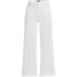 Women's High Rise Patch Pocket Wide Leg Chino Crop Pants, Front