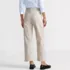 Women's High Rise Patch Pocket Wide Leg Chino Crop Pants, Back