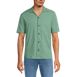 Men's Slub Camp Collar Button Down, Front