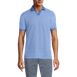 Men's Short Sleeve Textured Johnny Collar Polo, Front