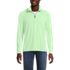 Men's Long Sleeve Raglan Social Active Quarter Zip, Front