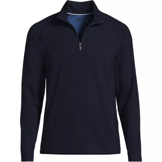 Men's Big Long Sleeve Flex Performance Quarter Zip - primary