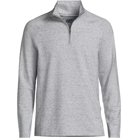 Men's Big and Tall Long Sleeve Flex Performance Quarter Zip - primary