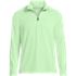 Men's Long Sleeve Raglan Social Active Quarter Zip, Front