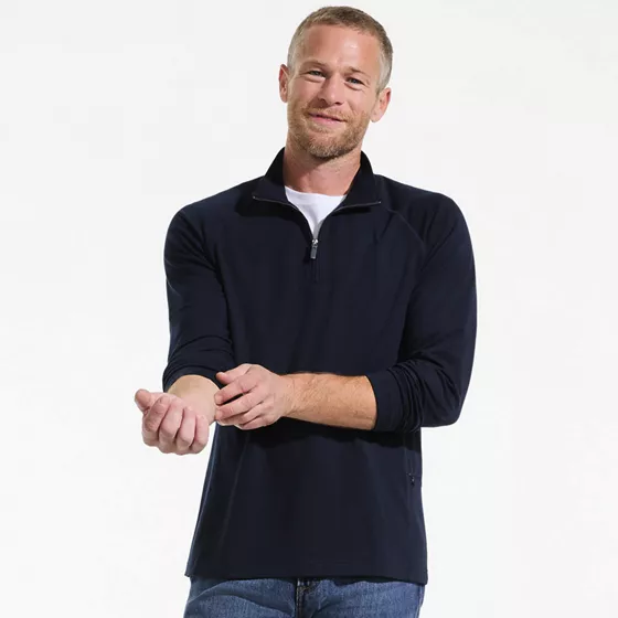 Men's Long Sleeve Flex Performance Quarter Zip - primary