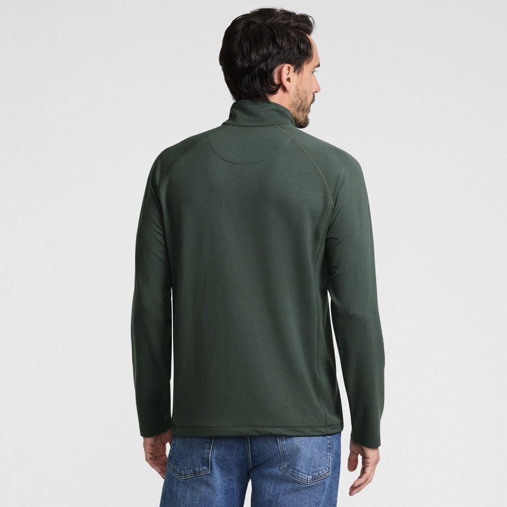 Men's Long Sleeve Flex Performance Quarter Zip | Lands' End