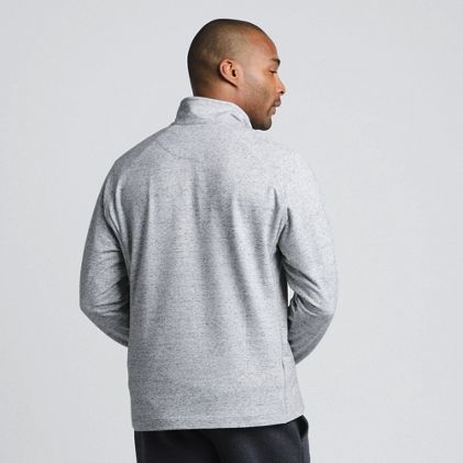 Men's Long Sleeve Raglan Social Active Quarter Zip - image 1