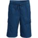 Boys Stretch Canvas Utility Cargo Shorts, Front