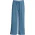 Girls Pull On Knit Gauze Wide Leg Pants, Front