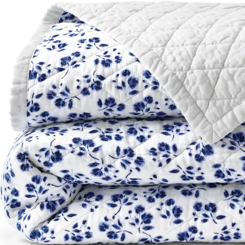 Printed Diamond Double Voile Quilt, alternative image