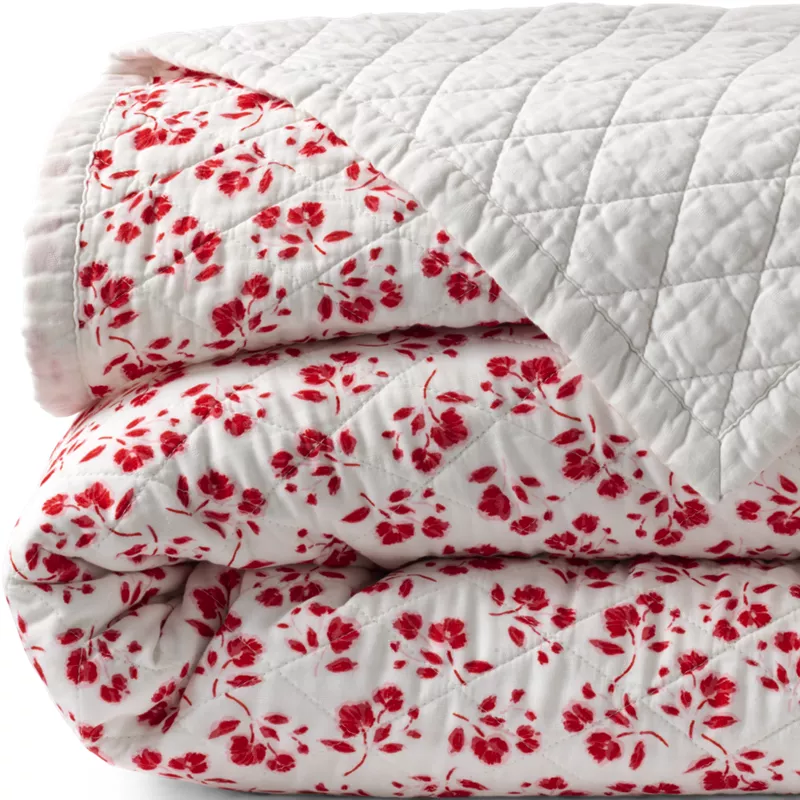 Printed Diamond Double Voile Quilt, alternative image